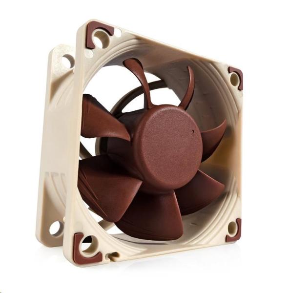 NOCTUA Ventilátor NF-A6x25-PWM,  60mm,  hnědá