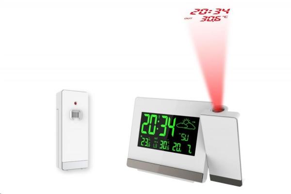 TechnoLine WT 549 - meteorologická stanice s projekcí a měřením vnitřní a vnější teploty1