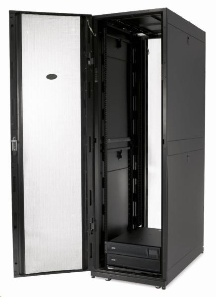 Skriňa APC NetShelter SX 45U 750 mm široká x 1070 mm hlboká s bočnicami čierna1
