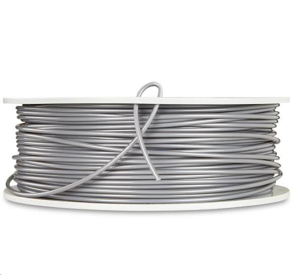 VERBATIM Filament pre 3D tlačiarne PLA 2.85mm,  126m,  1kg strieborná (OLD model 55283)2
