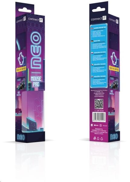 CONNECT IT NEO podložka pod myš,  svietiaca,  veľkosť. S (320 × 245 mm)3