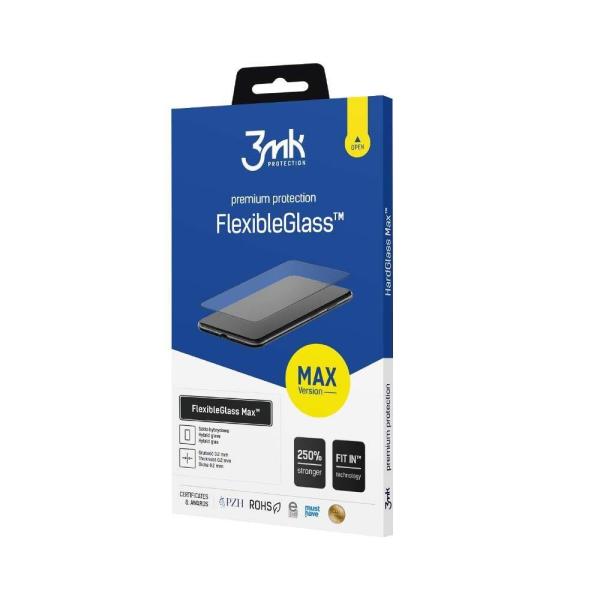 3mk hybridní sklo FlexibleGlass Max pro Apple iPhone 11 Pro Max,  černá