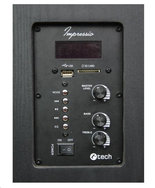 C-TECH Impressio Virtus reproduktory,  stereo,  aktívne5
