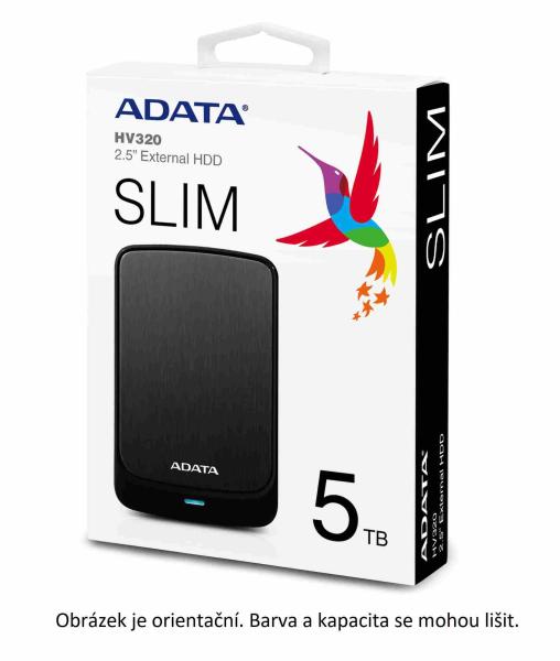Externý pevný disk ADATA 1TB 2, 5" USB 3.1 AHV320,  modrá6