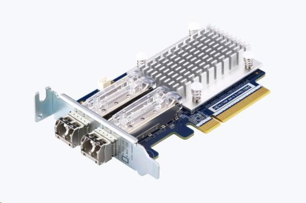 QNAP QXP-32G2FC rozšiřující karta 2x 32Gb SFP+(FC) včetně 2x TRX-32GFCSFP-SR