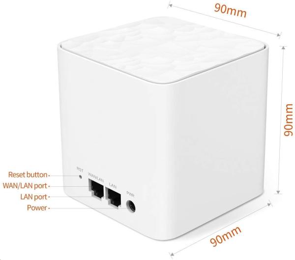 Tenda MW3 (2 balenia) WiFi Mesh System AC Dual-Band2