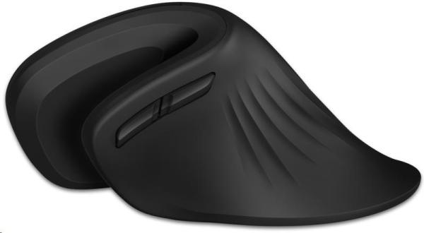 CONNECT IT FOR HEALTH Ergonomická vertikálna myš (+ 1x batéria AA zdarma) bezdrôtová,  čierna3