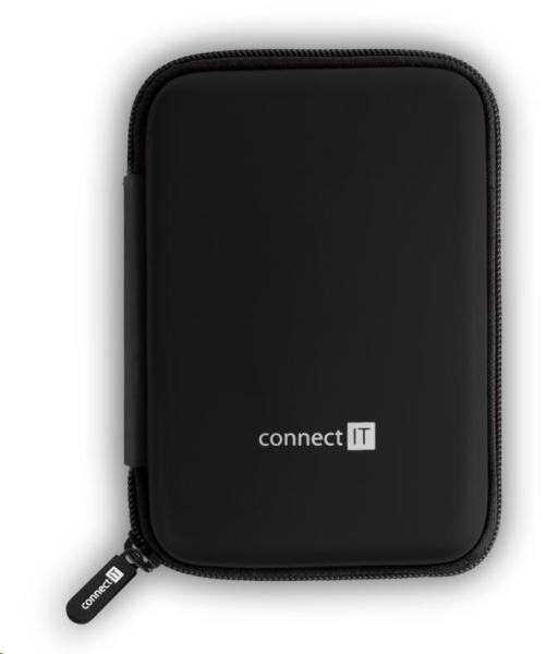 CONNECT IT HardShellProtect tvrdé ochranné puzdro pre 2, 5" HDD,  čierne1