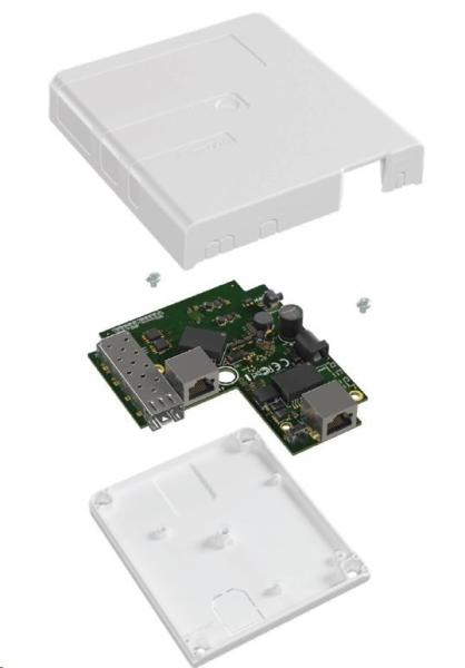 MikroTik GPEN21 - Gigabitový pevný inteligentný injektor PoE2