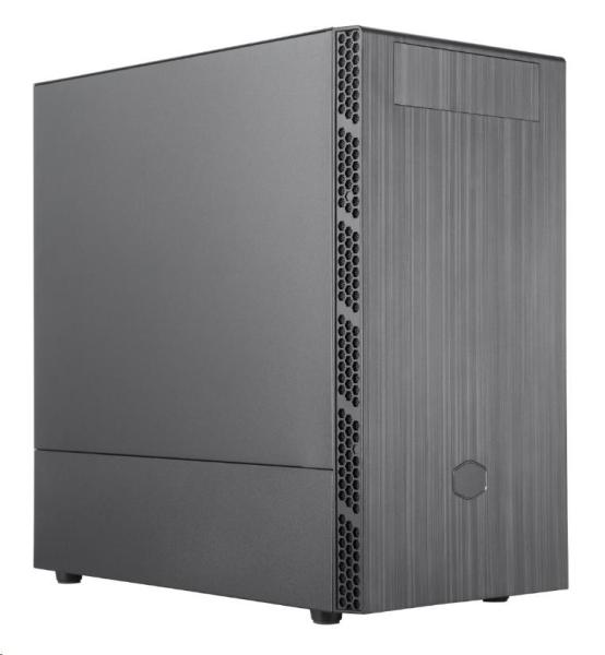 Cooler Master case MasterBox MB400L ODD,  mATX,  1x 120mm Fan,  Černá