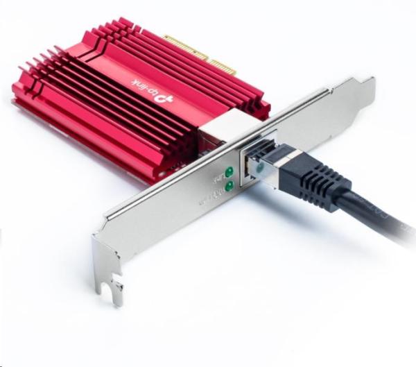 TP-Link TX401 PCIe adapter (1xPCIe3.0, 1x10GbE)1