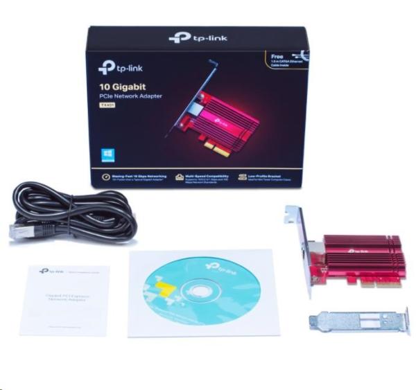 TP-Link TX401 PCIe adapter (1xPCIe3.0, 1x10GbE)2