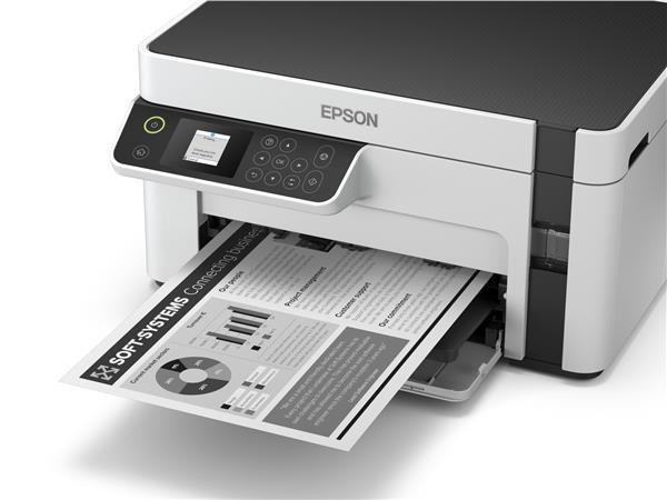 Atramentová tlačiareň EPSON EcoTank Mono M2120,  3v1, A4,  1200x2400dpi,  32 str./ min,  USB,  Wi-Fi,  3 roky záruka po registr6