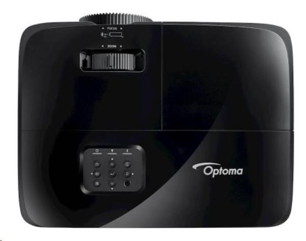 Optoma projektor W400LVe (DLP,  FULL 3D,  WXGA,  4 000 ANSI,  25 000:1,  VGA,  HDMI,  RS232,  1x10W speaker)2