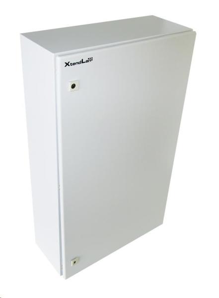 XtendLan 19" venkovní vodotěsný rozvaděč 22U 600x450,  krytí IP55,  nosnost 65kg,  šedý