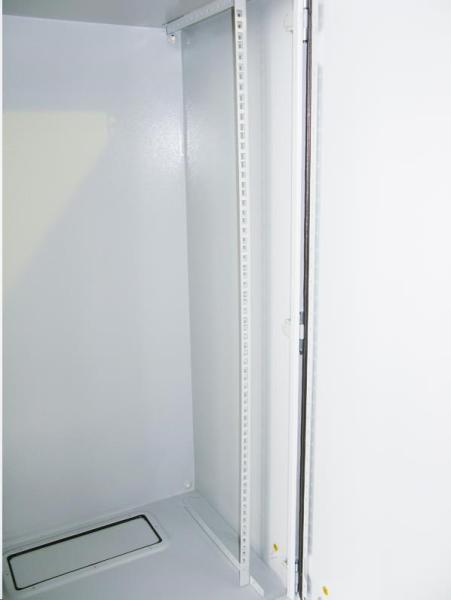 XtendLan 19" venkovní vodotěsný rozvaděč 22U 600x450,  krytí IP55,  nosnost 65kg,  3-bodový zámek,  šedý4