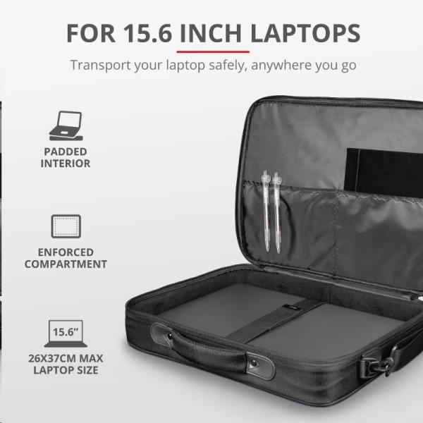 TRUST Taška na notebook 15.6" taška Atlanta Carry Bag ECO0