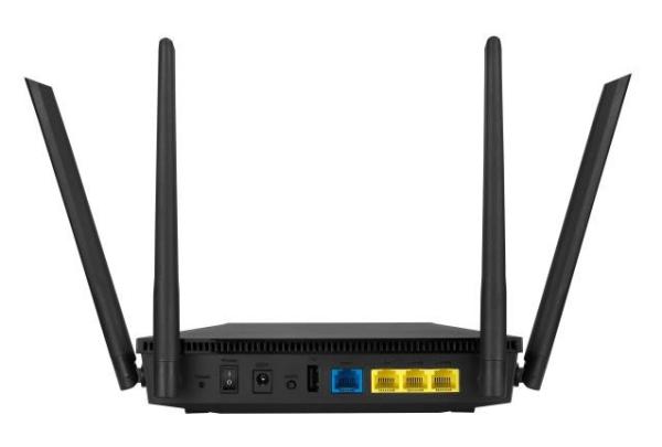 ASUS RT-AX53U (AX1800) WiFi 6 Extendable Router,  AiMesh,  4G/ 5G Mobile Tethering1