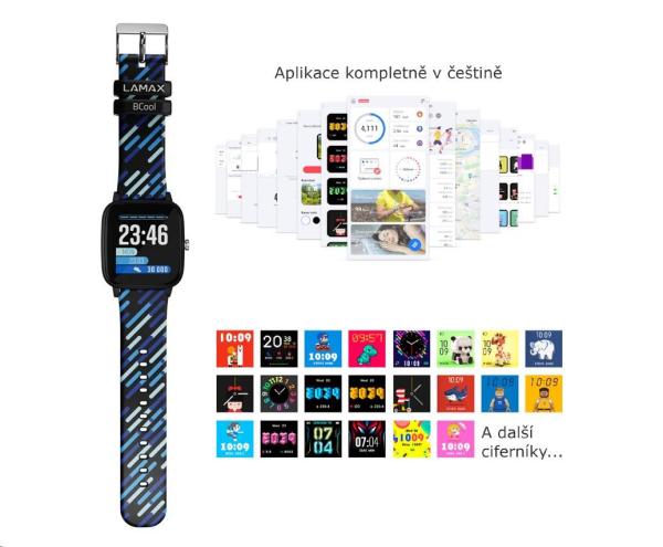 Hodinky LAMAX BCool Black8