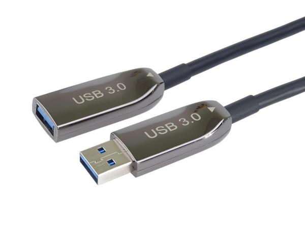 PremiumCord USB 3.2 + 2.0 AOC predlž. kábel, 7m