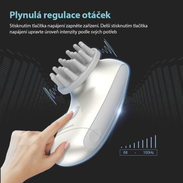 TOUCHBeauty 1718 Masážní a čisticí kartáč na pleť3