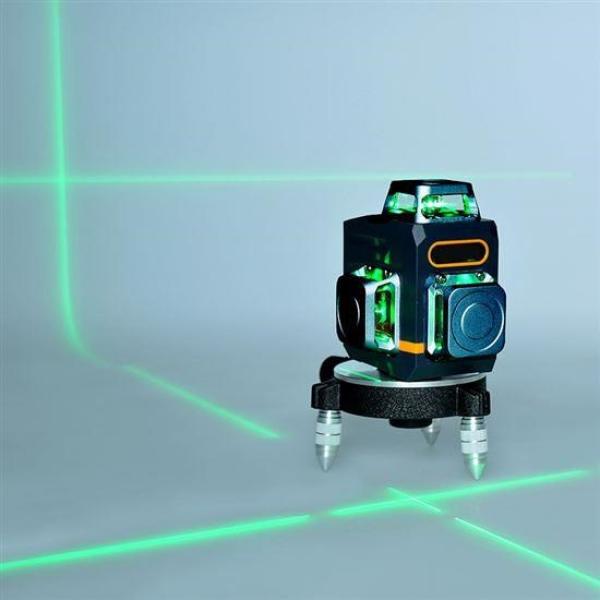 Solight laserová vodováha 12 linií,  360°,  zelený laser4