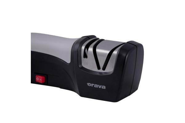 Orava BN-30 brousek nožů,  10 W,  70 dB,  dvoustupňový ostřící systém,  safírové kotouče /  keramické tyče2