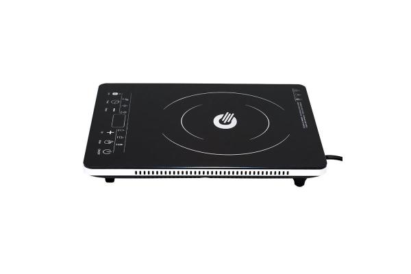 Orava VP-22i indukční varná deska,  2000 W,  9 volitelných stupňů,  LED displej,  50 dB,  časovač,  digitální ovládání,  černá2