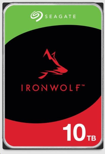 SEAGATE HDD 10TB IRONWOLF (NAS),  3.5",  SATAIII,  7200 RPM,  Cache 256MB