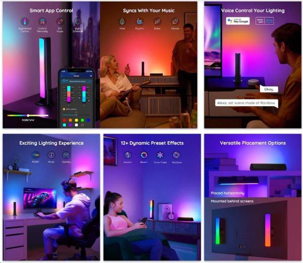 Govee Flow Plus SMART LED TV & Gaming - RGBICWW0