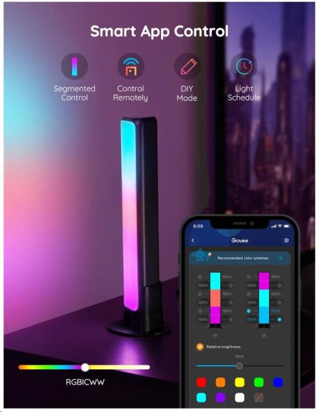 Govee Flow Plus SMART LED TV & Gaming - RGBICWW1