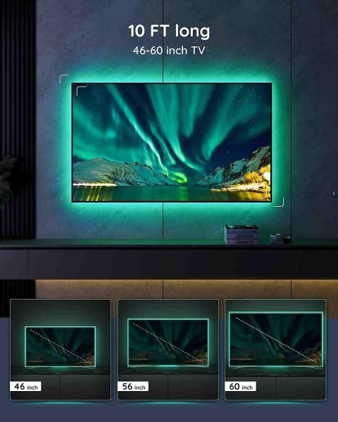 Govee TV 46-60" SMART LED podsvícení RGB + ovladač8