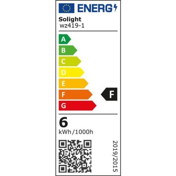 Solight LED žárovka,  miniglobe,  6W,  E27,  6000K,  510lm1