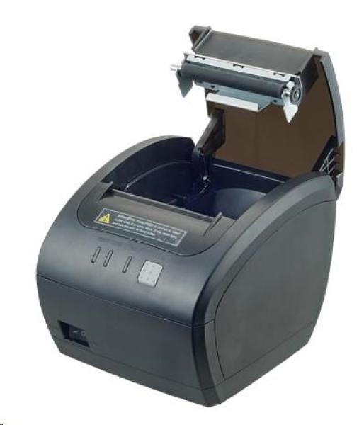 Birch CPQ5 Pokladní tiskárna s řezačkou,  300 mm/ sec,  RS232+USB+LAN,  černá,  tisk v českém jazyce2