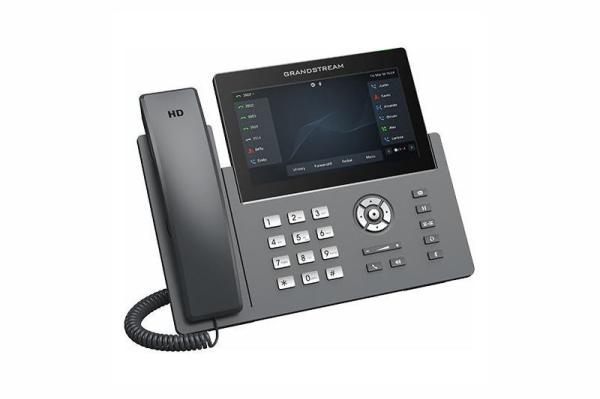 Grandstream GRP2670 SIP telefon,  12 linek,  6 SIP účtů,  7" displej,  Wi-Fi,  Bluetooth,  2 x RJ45 10/ 100/ 1000 Mbps