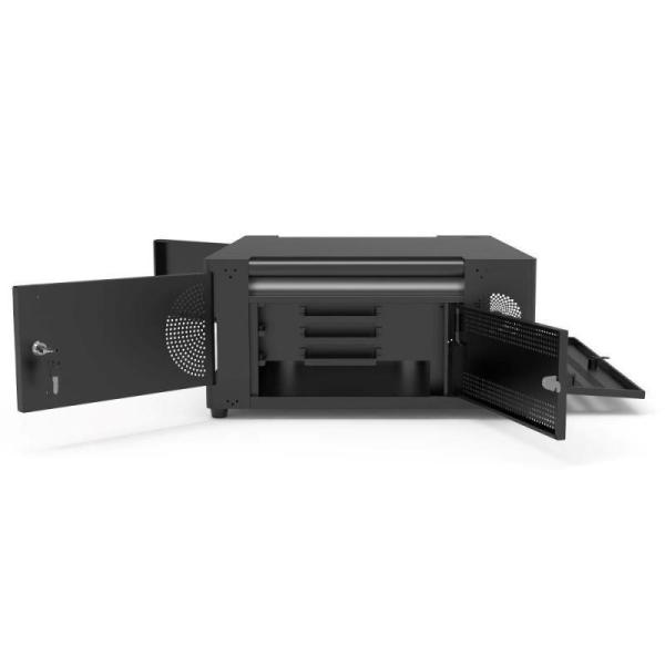 PORT nabíjecí skříňka pro 6 notebooků,  USB-C,  černá8