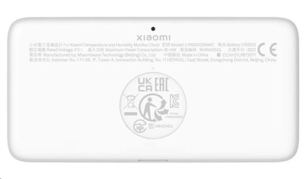 Xiaomi Temperature and Humidity Monitor Clock0