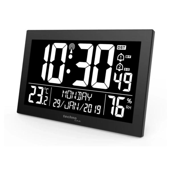 Hodiny TechnoLine WS 8017,  černé1