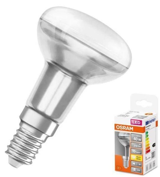 OSRAM LED STAR R50 E14 2, 6W/ 827 SR5040W teplá