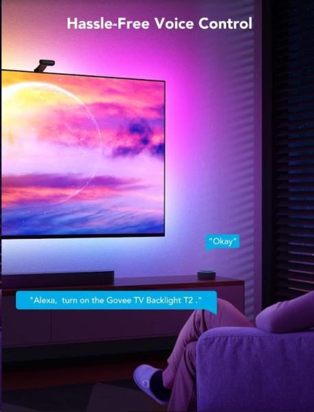 Govee DreamView T2 DUAL TV 55-65" SMART LED podsvícení RGBIC8