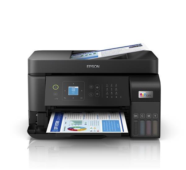 EPSON tiskárna ink EcoTank L5590,  4v1,  A4,  1200x4800dpi,  33ppm,  USB,  LAN,  Wi-Fi, Záruka 5 let  po registraci zdarma1
