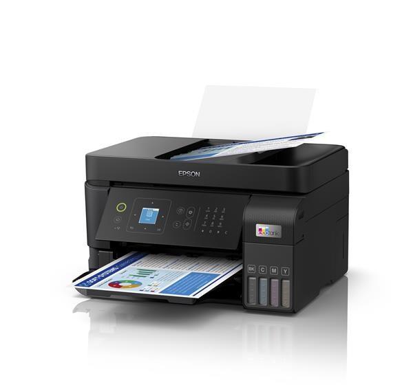 EPSON tiskárna ink EcoTank L5590,  4v1,  A4,  1200x4800dpi,  33ppm,  USB,  LAN,  Wi-Fi, Záruka 5 let  po registraci zdarma2