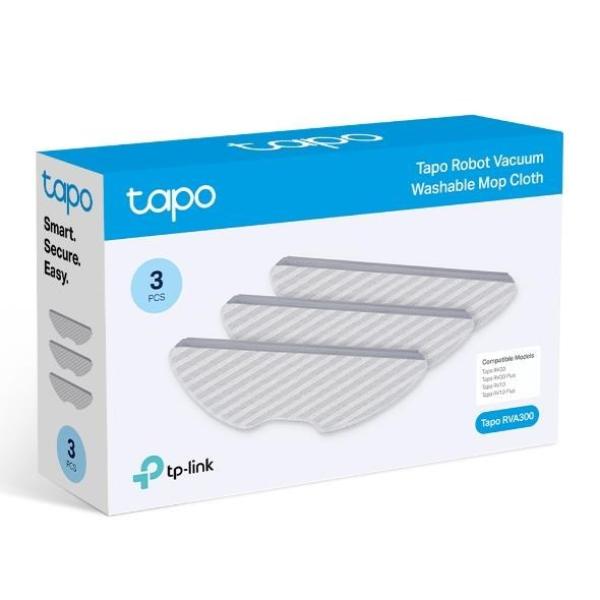 TP-Link Tapo RVA300 sada 3 omyvatelných hadříků (3x) pro Tapo RV30 Plus,  RV30,  RV10 Plus,  RV102