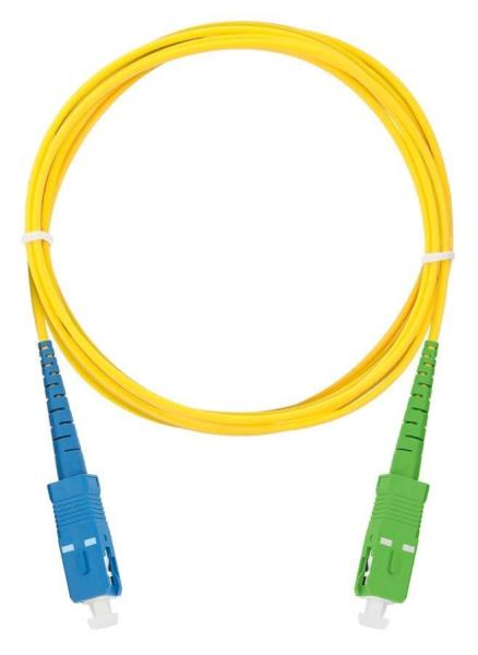 XtendLan simplexní patch kabel SM 9/ 125,  OS2,  SC-SC(APC),  LS0H,  5m