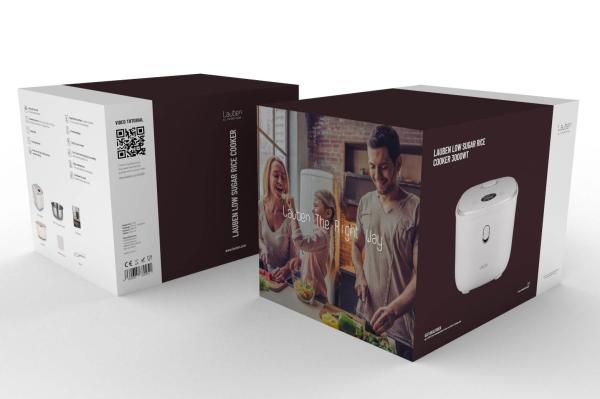Lauben Low Sugar Rice Cooker 3000WT - rýžovar12