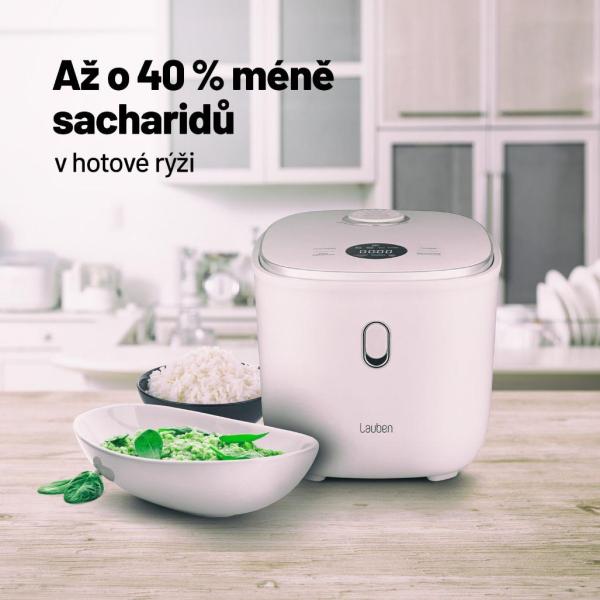 Lauben Low Sugar Rice Cooker 3000WT - rýžovar0
