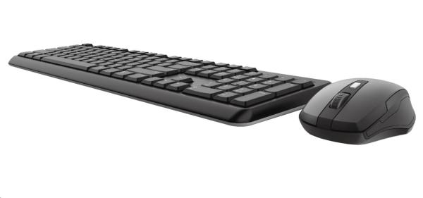 TRUST set klávesnica + myš ODY,  bezdrôtový,  USB,  US4