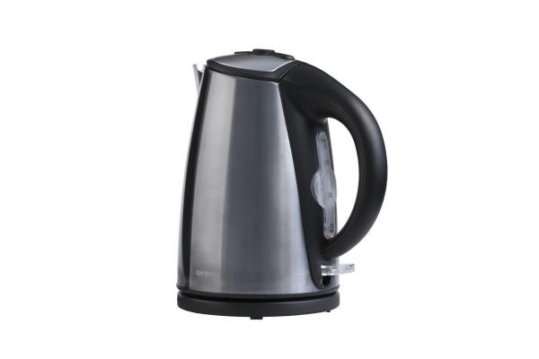 Orava VK-3717 GR rychlovarná konvice,  2000 W,  1.7 l,  automatické vypnutí,  stříbrná1