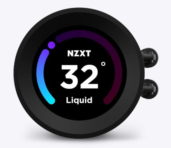NZXT vodní chladič Kraken 360 ELITE RGB /  3x120mm RGB fan /  LCD disp. /  6 let /  LGA1851 /  AM52