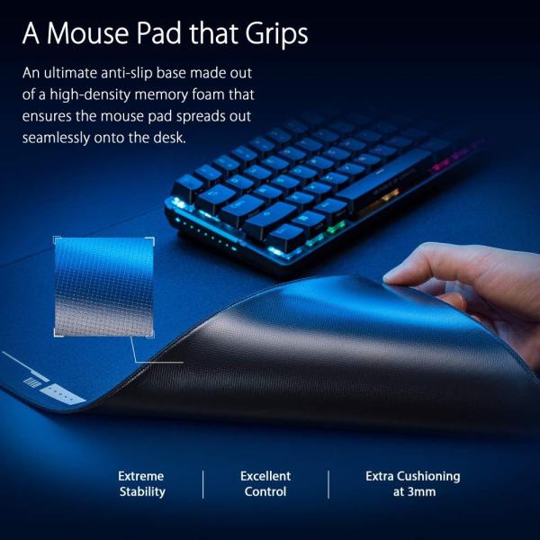 ASUS podložka pod myš ROG Hone Ace XXL Aim Lab Edition,  textil7